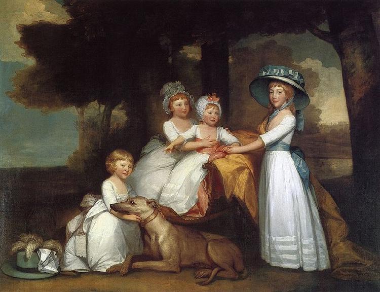 Gilbert Stuart Children of the Second Duke of Northumberland